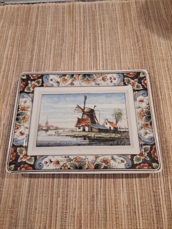 Delft Other - Delft Westraven 4 x 6" Wall Plaque Handmade In Holland